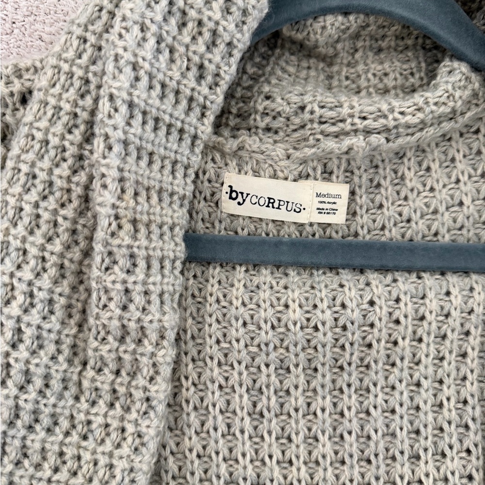 Urban Outfitters Gray Knit Cardigan